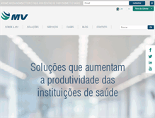 Tablet Screenshot of mv.com.br